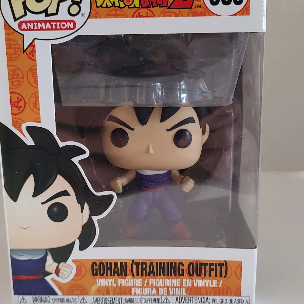 Funko Pop! #383 Dragon Ball Z Gohan (Training Outfit) Vinyl Figure Animation(H2)